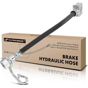 A-Premium Rear Driver Outer Brake Hydraulic Hose Compatible with Ford Models - For F-250 Super Duty 2013 2015, For F-350 Super Duty 2010-2016, with Narrow Frame - Replace# DC3Z2282F