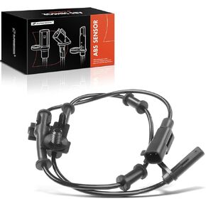 A-Premium Front Left or Right ABS Wheel Speed Sensor - Compatible with Chrysler & Dodge Models - Charger, Challenger, 300 2015-2020 - Front Driver or Passenger Side, Replace# 68199987AC, 68199987AA