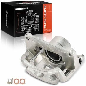 A-Premium Disc Brake Caliper Assembly with Bracket Compatible with Select Lexus Models - RX300 2002-2003, V6 3.0L - Front Left Driver Side