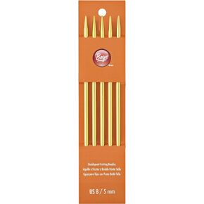 Boye FBA_BOY3236307008M Knitting Needle 7" Double Point Aluminum Size 8