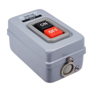 uxcell ON Off Power Push Button Control Switch Box 30A 3.7Kw