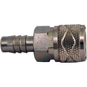 Atwood 88FTS014-6 Suzuki Fuel Hose Fitting - Under 75 HP, Female 3/8" Barb, Chrome-Plated Brass