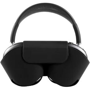 Smart Case Cover for Airpods Max Headphones, Automatic Sleep Function Protective Headphones Case for Dust, Scratch and Fall (Black)