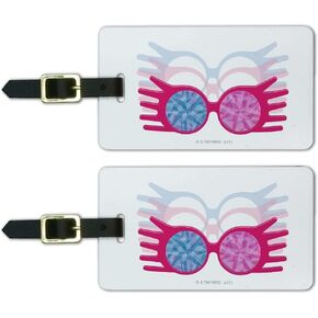 Harry Potter Luna Lovegood Specterspecs Luggage ID Tags Cards Set of 2