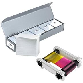 Evolis R5F002AAA YMCKO Color Ribbon + 500 PVC Cards