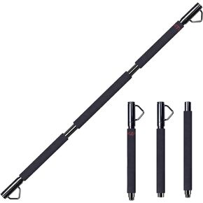 شريط شريط مقاومة لتمارين الجسم، القرفصاء، رفع الأثقال، تدريب القوة (طول 43 بوصة، الحد الأقصى للحمل 500 رطل) مع إسفنج سهل الإمساك، ملحقات تدريب محمولة للياقة البدنية في صالة الألعاب الرياضية المنزلية in Kuwait