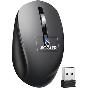 EAXBUX Covert Mouse Jiggler,2 in 1 Mouse with Jiggler, Undetectable Mouse Mover with ON/Off Switch, Drive Free,Simulate Mouse Movement to Keep Computer Awake,Plug and Play