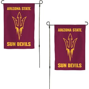 Desert Cactus Arizona State University Garden Flag ASU Sun Devils Banner 100% Polyester (Design H)