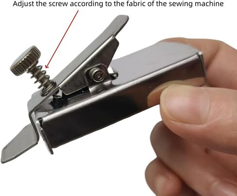 قطعتان من دليل التماس المغناطيسي لآلة الخياطة، مقياس خياطة حاشية سفلية خطية متعددة الوظائف، ملحقات ماكينة خياطة عالمية (فضي) in Kuwait