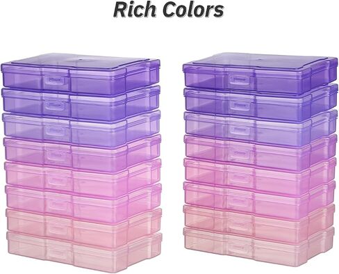 4"x6" Photo Storage Box with Handle photo and craft keeper storage box 16 Inner photo case Large Gradient in Saudi Arabia