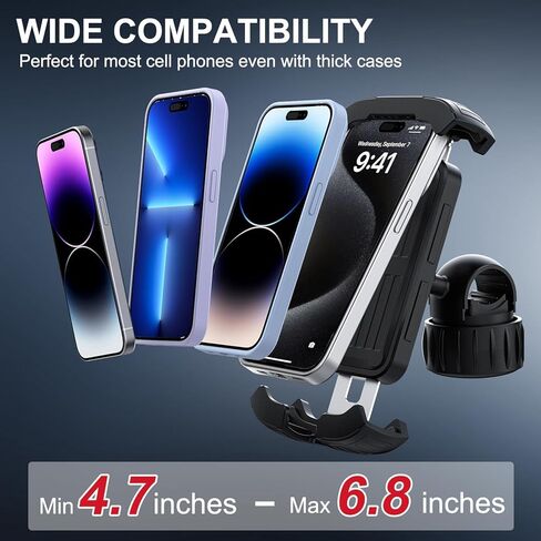 حامل هاتف للدراجة، حامل هاتف للدراجة النارية للسكوتر الكهربائي والجبال والدراجات الترابية والدراجات النارية in Kuwait