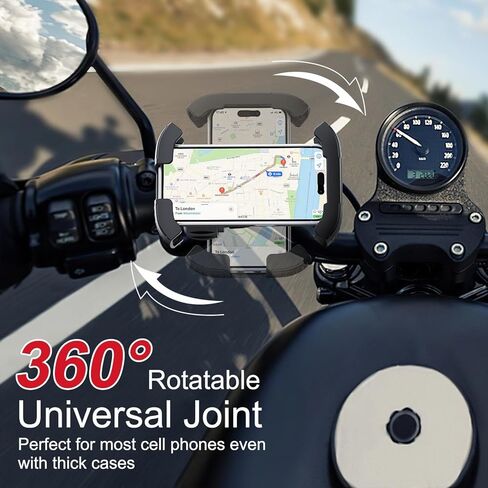 حامل هاتف للدراجة، حامل هاتف للدراجة النارية للسكوتر الكهربائي والجبال والدراجات الترابية والدراجات النارية in Kuwait