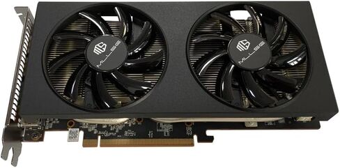 بطاقة رسومات RX 5600 XT، سعة 6 جيجابايت GDDR6 192-bit PCIe 4.0×16 بطاقة فيديو للألعاب 1080p 2K وحدة معالجة الرسومات لسطح المكتب in Kuwait