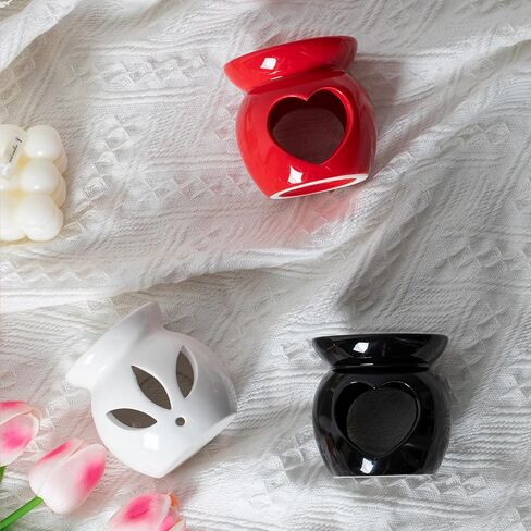 Carakey Votive TeaLight Candle Holders Tea Light Candle Stands for Home Decor Tabletop Centerpiece Decorative Gifts for Mother mom, Red Heart in Saudi Arabia
