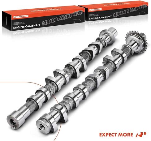 A-Premium Engine Camshaft Compatible with Hyundai Accent 2006-2011 & Kia Rio 2006-2011, Rio5 2006-2011, 1.6L, Replace# 24100-26750 2-PC Set in Saudi Arabia