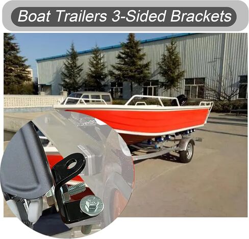 مقطورات القوارب FUYEAR دعامات ثلاثية الجوانب/دعامات تثبيت عالمية لتصميم دعامة BoatBuckle G2 ثلاثية الجوانب يمكن استخدامها بعدة طرق in Kuwait