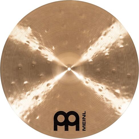 Meinl Cymbals Byzance تقليدي رفيع للغاية مطروق - صنع في تركيا - B20 برونزي، ضمان لمدة عامين، 22インチ (B22ETHC) in Saudi Arabia