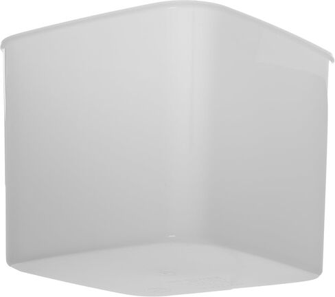 Carlisle FoodService Products Storplus Rectangular Food Storage Container with Stackable Design for Kitchens, Restaurants, Catering, Plastic, 18 Quarts, White in Saudi Arabia