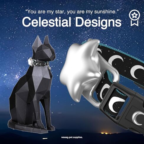 Airtag Cat Collar, Kitten Collar Breakaway with Apple Air Tag Holder and Bells for Boy Girl Cats,Pet Cat Tracker GPS,0.6 Inches in Width and Lightweight, Cresent Design in Saudi Arabia