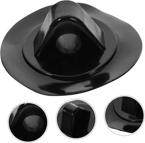 Toddmomy 10pcs PVC String Clip Motor Kit Button Kit Inflatable Boat Accessories Kayak Bungee Cord Kit Kayak Rope Fix Buckles Kayaking Accessories Canoe Cord Buckles Canoe Cord Buttons Black in Saudi Arabia