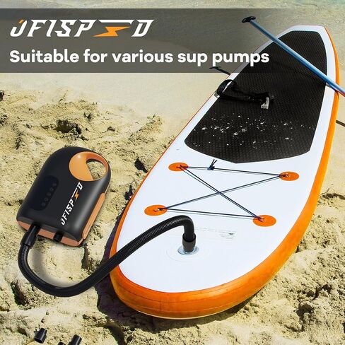 مجموعة محول مضخة SUP القابلة للنفخ من OFISPEED، محول لوح التجديف القائم، 6 فوهات هواء Sup، فوهات محول مضخة هواء قابلة للاستبدال بسهولة للوحة التجديف، قارب قابل للنفخ، قوارب الكاياك in Kuwait
