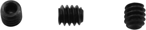 برغي نقطة غطاء RLECS 50 قطعة 4#-40x1/8 بوصة براغي نقطة كأس محرك سداسي داخلي من الفولاذ المقاوم للصدأ مع مفتاح ربط سداسي 1.27 مم، برغي نكش ذو نقطة مسطحة in Saudi Arabia