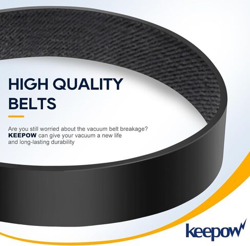 KEEPOW Vacuum Belt for Hoover Dual Power Max Carpet Cleaner FH51000, FH51001, FH51002, FH51010, FH51000RM, FH51000NC, FH51001, FH54000, Replacement Parts 440005536 (2 Pack) in Saudi Arabia