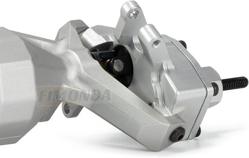 محور بوابة الأوفست من الألومنيوم مع حامل وصلة علوية قابل للتعديل لـ 1/10 RC Car Crawler SCX10 III AR45P Rock Buggy LCG Cheater Rigs (SCX10 III Axle D) in Saudi Arabia