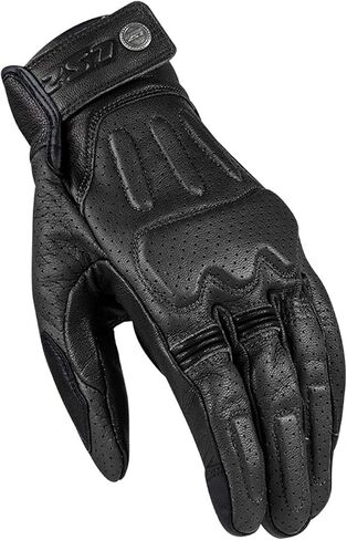 LS2 Helmets Rust Glove (Black - Large) in Saudi Arabia