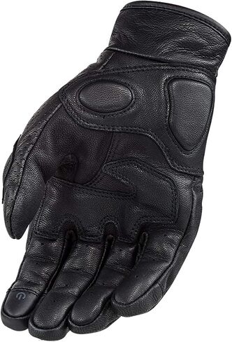 LS2 Helmets Rust Glove (Black - Large) in Saudi Arabia