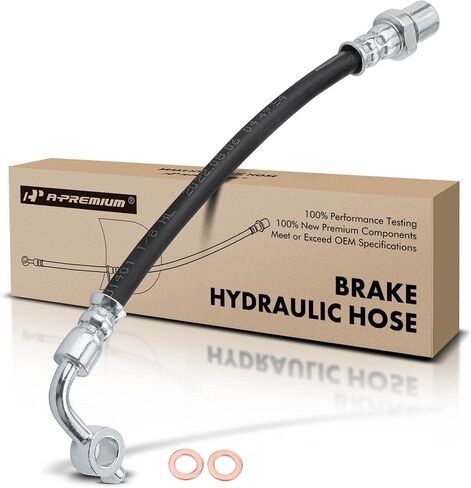 A-Premium Rear Driver Outer Brake Hydraulic Hose Compatible with Subaru Models - Legacy 2007-2009, Outback 2005-2009 - Replace# 26541AG040 in Saudi Arabia