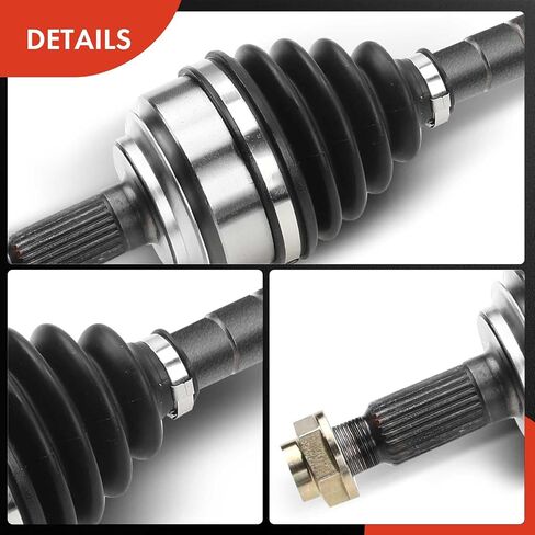 مجموعة عمود محور السيرة الذاتية الممتازة متوافقة مع Honda Civic 2006-2010 جانب الركاب الأمامي الأيمن، استبدال # 44305SNC000 in Saudi Arabia