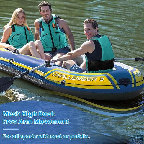 FRITTON Watersport Vest with Breathable Mesh & Durable 600D Fabric for Fishing, Canoeing, Boating, Stand-up Paddling in Saudi Arabia