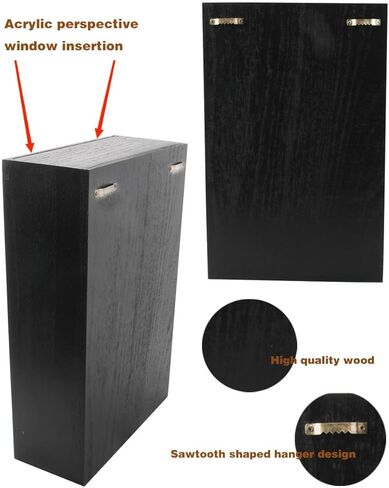 صندوق تظليل عميق للكلاب مقاس 4 بوصات، صندوق عرض ظل تذكاري للحيوانات الأليفة مصنوع من الخشب مقاس 9 × 14 قابل للإزالة، هدايا تذكارية لزينة الكلاب DIY لمحبي الكلاب (اللون الأصلي) in Kuwait