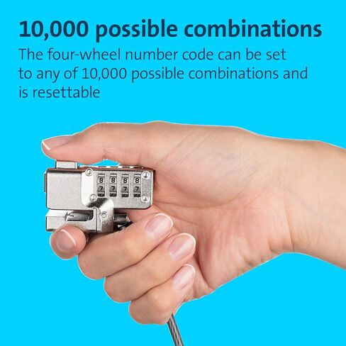 Kensington Combination Lock for Surface Pro and Surface Go (K66300WW) in Saudi Arabia