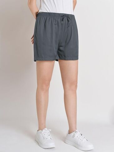 Latuza Women's Bamboo Viscose Sleep Shorts Silky Pajama Bottoms with Pockets in Saudi Arabia