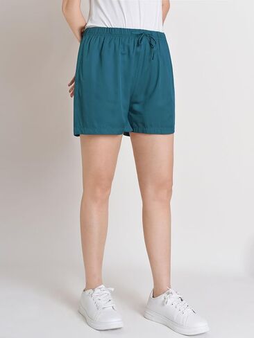 Latuza Women's Bamboo Viscose Sleep Shorts Silky Pajama Bottoms with Pockets in Saudi Arabia