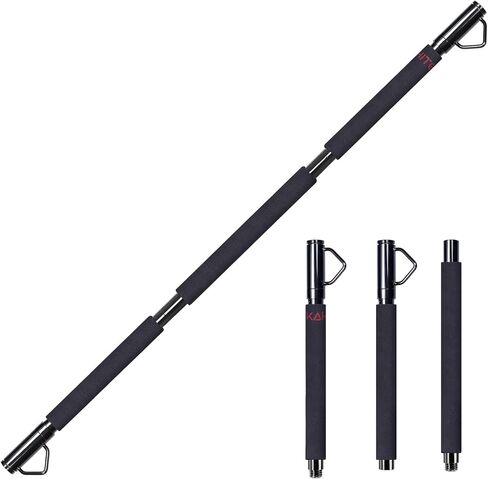 شريط شريط مقاومة لتمارين الجسم، القرفصاء، رفع الأثقال، تدريب القوة (طول 43 بوصة، الحد الأقصى للحمل 500 رطل) مع إسفنج سهل الإمساك، ملحقات تدريب محمولة للياقة البدنية في صالة الألعاب الرياضية المنزلية in Kuwait