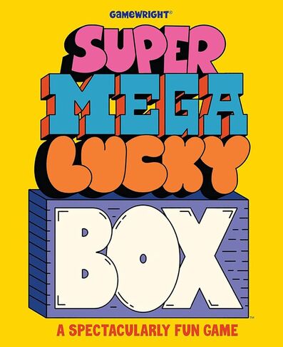 Gamewright - SUPER MEGA LUCKY BOX - The Spectacularly Strategic Game of Probability, Plannning and a Touch of Luck! Cooperative, Excellent Multi-Player to Large Group Gameplay in Saudi Arabia