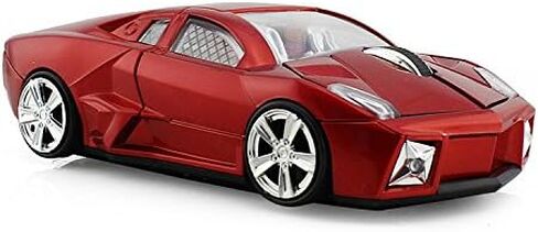 Sleep Sport Car Shaped Wireless Computer Mouse Ergonomic Gaming Optical Mouse USB 2.4G Mini Receiver Office Accessories for PC Windows Laptop Notebook Mac in Saudi Arabia