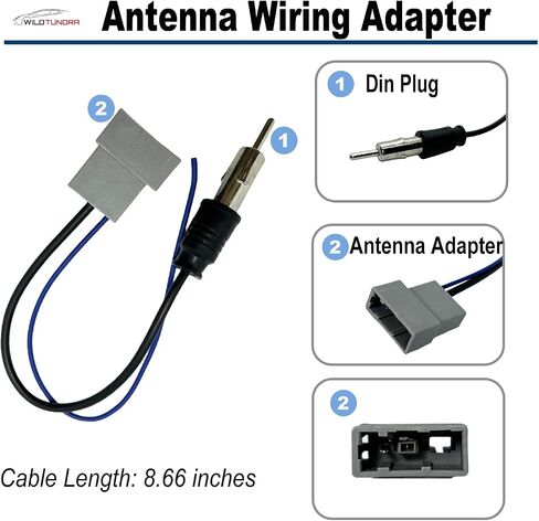 20Pin Radio Wiring Harness for Nissan 2007-2017/ Subaru 2008-2015 Aftermarket Radio Stereo Wire Harness with Antenna Adapter Aftermarket Car Stereo CD Player Stereo Receiver Wire Cable 70-7552 in Kuwait
