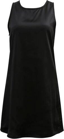 Xintianji Women's Back Cut Sleeveless Mini Dress Casual Summer Round Neck Tank Short Dresses in Saudi Arabia