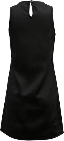 Xintianji Women's Back Cut Sleeveless Mini Dress Casual Summer Round Neck Tank Short Dresses in Saudi Arabia