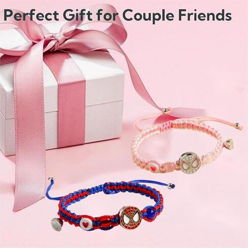 Friendship Bracelets Matching Bracelets Couples Bracelets Set - for Bff, Halloween Valentines Christmas Gifts for Women Teen Girls Daughter Sister Son in Saudi Arabia