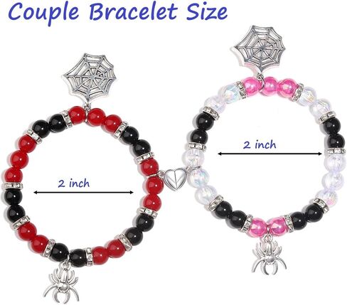 Friendship Bracelets Matching Bracelets Couples Bracelets Set - for Bff, Halloween Valentines Christmas Gifts for Women Teen Girls Daughter Sister Son in Saudi Arabia