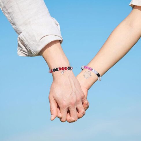 Friendship Bracelets Matching Bracelets Couples Bracelets Set - for Bff, Halloween Valentines Christmas Gifts for Women Teen Girls Daughter Sister Son in Saudi Arabia