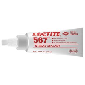 Loctite 2087067 567 Thread Sealant 50 mL Tube, White (Pack of 10) in Kuwait