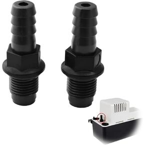 599065 صمام فحص بديل لـ Little Giant CV-10 متوافق مع VCC وVCMA وVCL-14 وVCL-24 1/4 بوصة MNPT × 3/8 بوصة شائكة in Kuwait