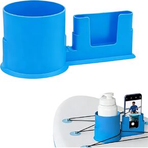 Paddle Board Cup Holder Universal Paddle Board Accessories Blue | sup cup holder，sup accessories for paddle board，paddle board drink holder in Kuwait