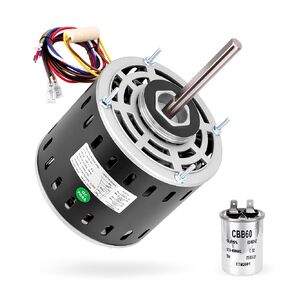 DL1056 Blower Fan Motor 1/2HP, 1075RPM, 3Speed, 115V, 48Frame Compatible with A.O.Smith/Century Fasco Emerson Franklin Dayton Carrier Fedders Marathon Protech, Sleeve Bearing Direct Drive Blower Motor in Saudi Arabia